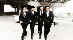 The Tenors (l-r): Remigio Pereira, Victor Micallef, Fraser Walters and Clifton Murray.