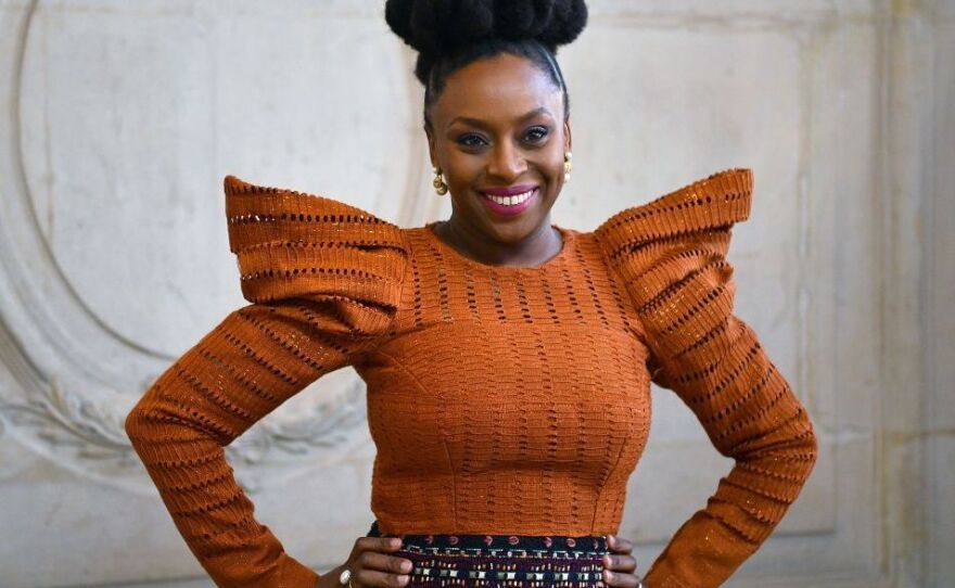 Nigerian writer Chimamanda Ngozi Adichie in Paris in Jan. 2020.