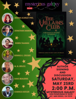 "The Villains Club" Author Panel and Book-Signing