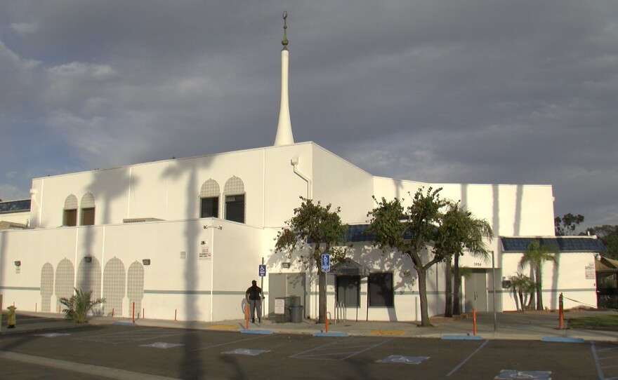 The Islamic Center of San Diego is shown in this photo from Dec. 10, 2020.