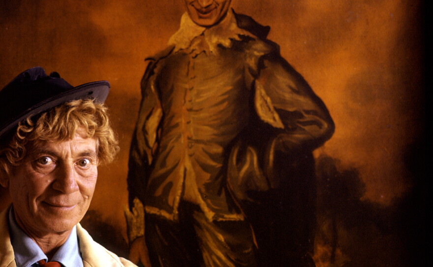 In the recovered audio, taped just months before his death in 1964, Arthur "Harpo" Marx plays the harp and narrates Prokofiev's Peter and the Wolf, with a nod to the politics of the time.