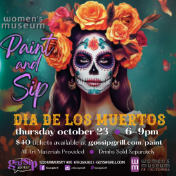 Dia De Los Muertos Paint and Sip
