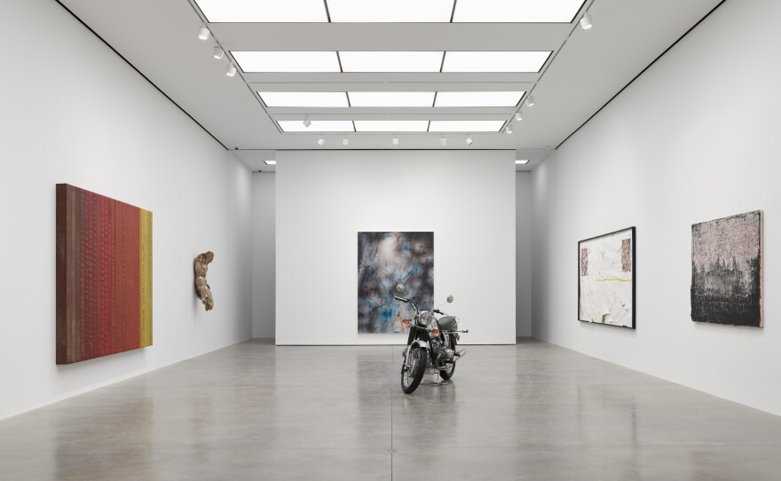 White Cube's inaugural exhibition, "Chopped & Screwed," borrows its name from music of the 1990s Houston hip-hop scene pioneered by DJ Screw.
