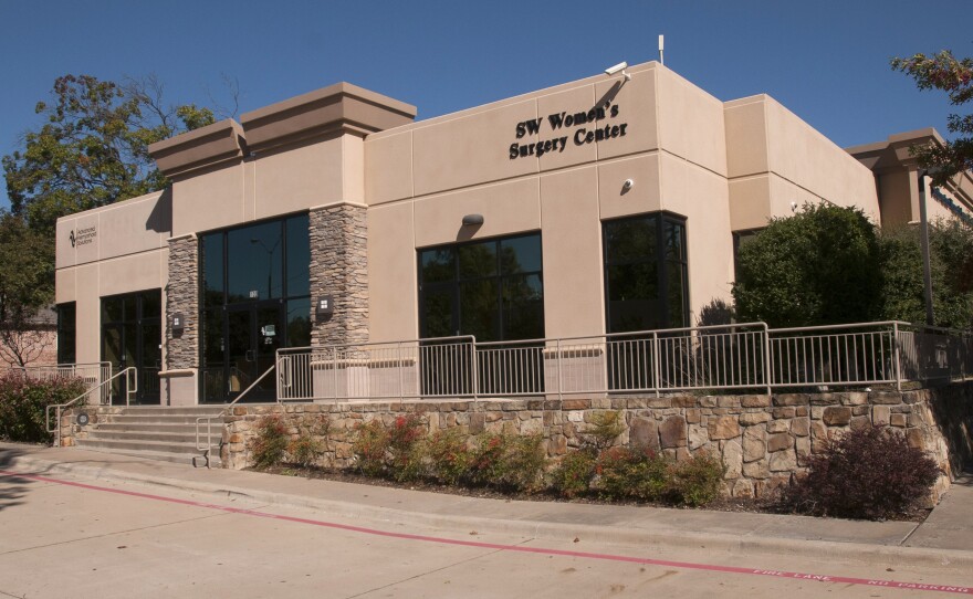 The Southwestern Women's Surgery Center in Dallas is one of the clinics in Texas that has doctors with admitting privileges at nearby hospitals, a requirement of HB2.