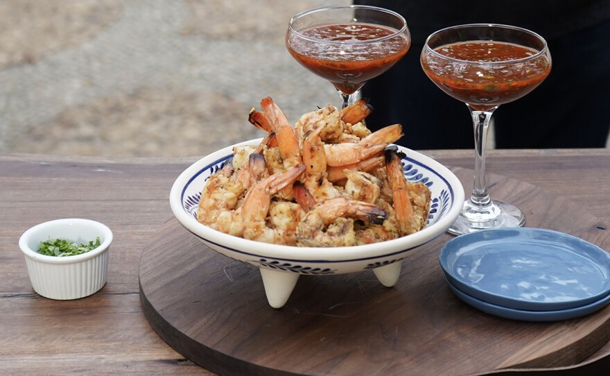 Grilled Shrimp Cocktail