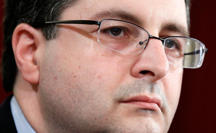 Outgoing Associate Attorney General Tom Perrelli.