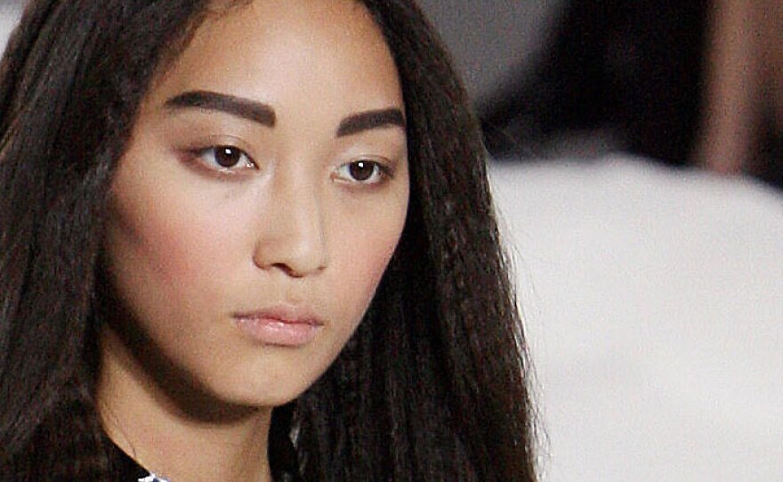 Japanese model Anne, daughter of actor Ken Watanabe, appears in a 2007 Chanel show in Tokyo. Anne has carved out a niche for herself writing and speaking about history and history buffs.