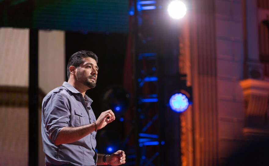 Dr. Victor Rios, professor, speaker and author, speaks at TED TALKS Education Revolution, The Town Hall.