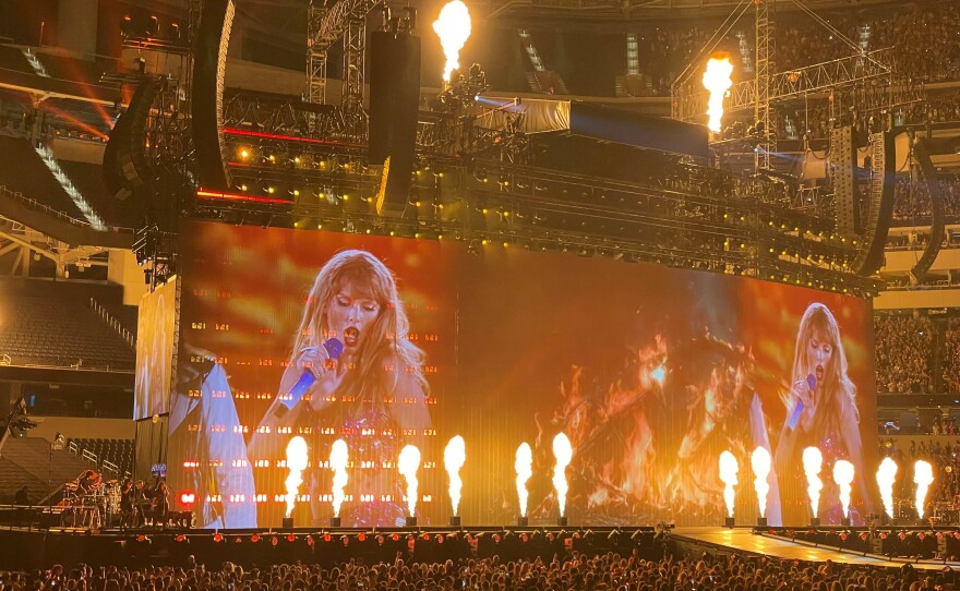 For one week this summer Taylor Swift transformed LA's SoFi stadium into a cathedral — an in-person congregation for hundreds of thousands.