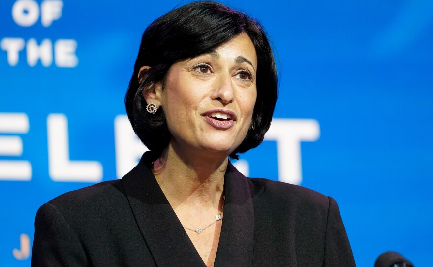 Dr. Rochelle Walensky took over as director of the CDC on Jan. 20, 2021.