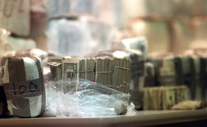 Some of the 3,586-pounds of cocaine and $1.3 million seized by narcotics officers in New York in 1997. Cocaine use in the U.S. has dropped by almost half since 2006.
