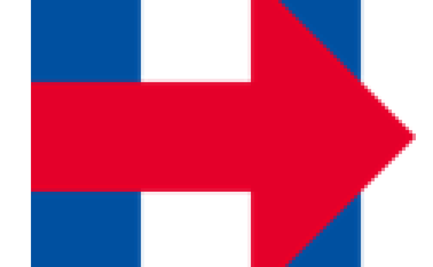 The original 2016 Hillary Clinton presidential campaign logo.