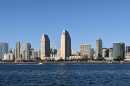 Photo of San Diego skyline on Feb. 21, 2021