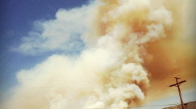 A fire near Pala has burned 200 acres. Firefighters are battling the blaze.