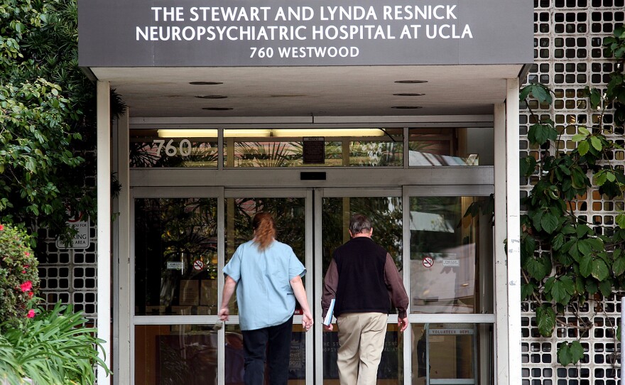 Britney Spears was taken to the neuropsychiatric section of the UCLA Medical Center on Jan. 31, 2008.