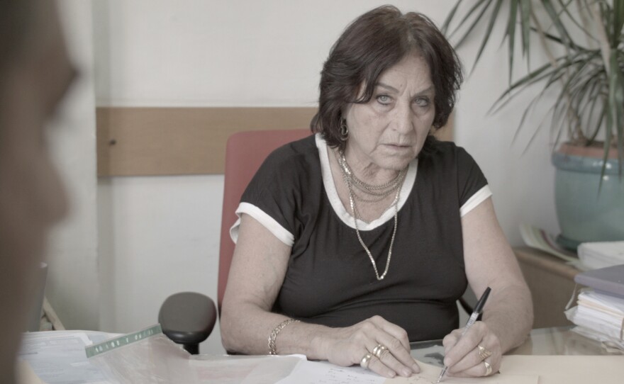 Israeli lawyer Lea Tsemel, 75, in her Jerusalem office. The documentary Advocate, about her work representing Palestinian suspects accused of attacks on Israelis, has sparked controversy in Israel.