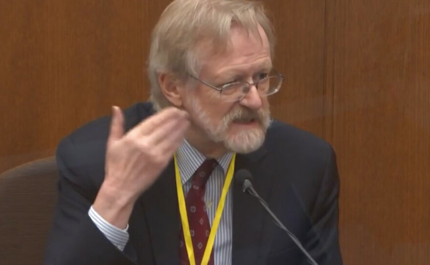 Dr. Martin Tobin told jurors in the murder trial of former police officer Derek Chauvin that the way George Floyd was restrained effectively shut down his left lung. Floyd died in police custody last May.