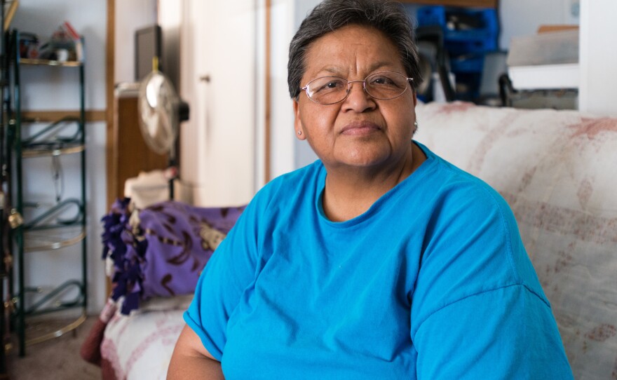 Margaret Thompson, 59, who has arthritis and diabetes, signed up for a private plan through the New Mexico exchange for herself and her husband. The tax credits cover the $811 monthly premium.