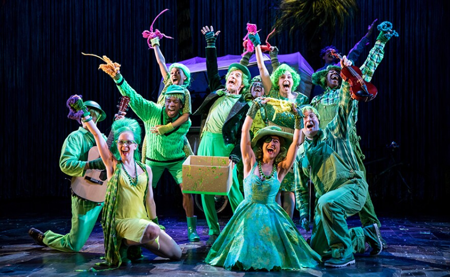 The cast of "Dr. Seuss's The Lorax," running July 2 through Aug. 12.