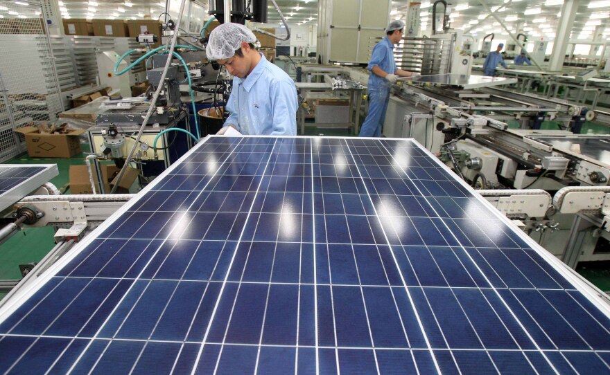 As BP leaves the solar industry, Asian countries such as China are taking a lead role in production.