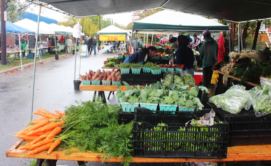 Crossroads Farmers Market is located in a heavily immigrant neighborhood on the boundary between Langley Park and Takoma Park, Md.