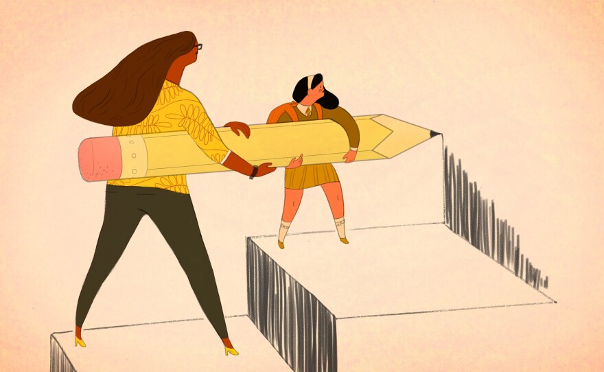 With Hundreds Of Students, School Counselors Just Try To 'Stay Afloat'