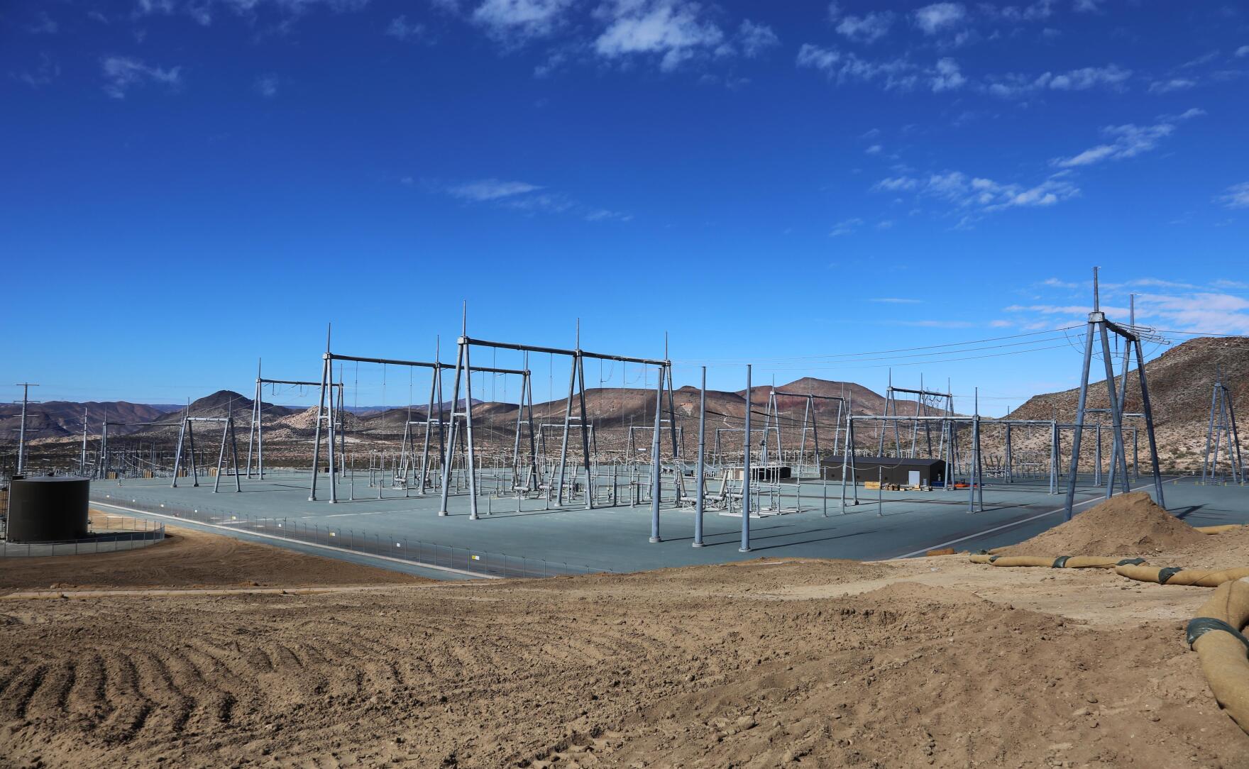 Electrical Substation In East San Diego County Goes Into Operation