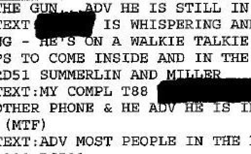Sheriff's office records show accounts from victims and witnesses being relayed from inside the Pulse nightclub.