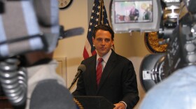 San Diego County Assembly Nathan Fletcher talks about reviewing California's sex offender laws at a news conference on March 9, 2010.