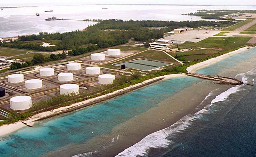 One of the U.K.-controlled islands, Diego Garcia, is home to a major U.S. military base.