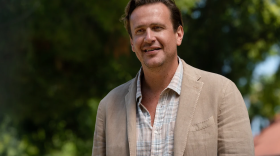 "If I have a superpower that I can't take credit for ... [it's] that I'm very vulnerable," Shrinking star Jason Segel says. He's shown above in Los Angeles on Aug. 15, 2026.