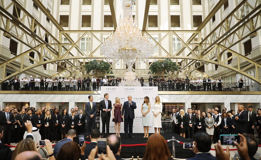 Donald Trump is in a legal battle with celebrity chef José Andrés, who pulled out of a plan to open a restaurant at the Trump International Hotel, built inside the historic Old Post Office in Washington, D.C.