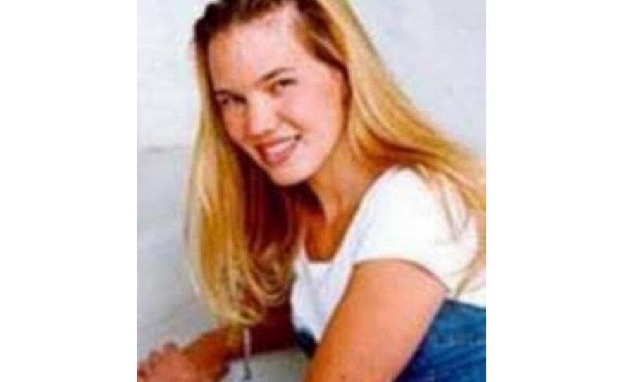 This undated photo released by the FBI shows Kristin Smart, the California Polytechnic State University, San Luis Obispo student who disappeared in 1996.