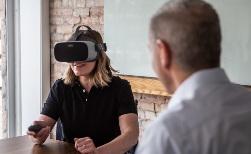 Employers are using virtual reality to train millions of workers in everything from operating machines to how to handle active shooters.