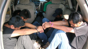 A photo included with a MCSO Sept. 7 press release about the agency's recent human smuggling arrests.