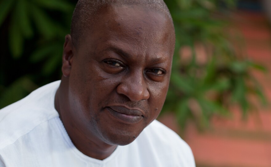 John Dramani Mahama is the vice president of the Republic of Ghana.