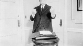 Hiram W. Johnson, who championed the initiative process in California, is shown in this undated photo. 
