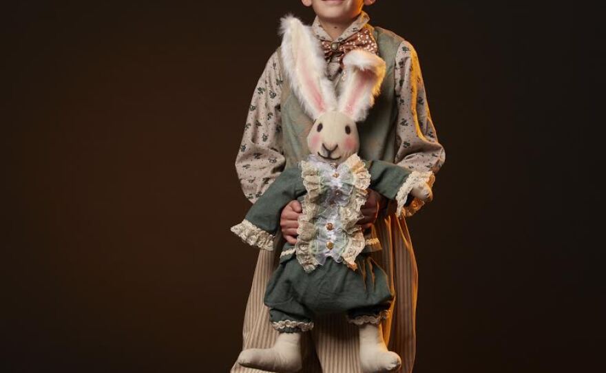 A photo of Cameron Britt, who plays Edward in "The Miraculous Journey of Edward Tulane."