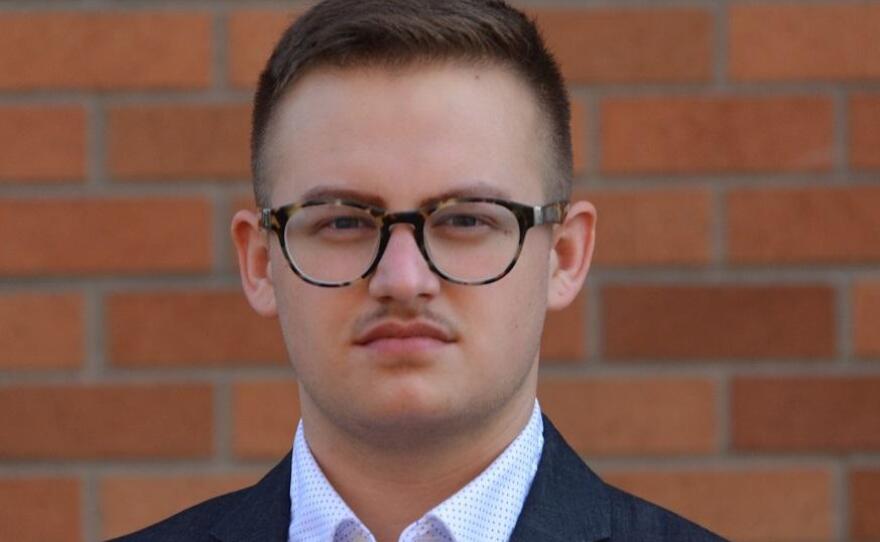 Ryan Karnoski, in this undated photo, is barred from joining the military because he has transitioned genders. He is among several plaintiffs challenging the Trump Administration's policy on transgender service.
