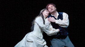 Natalie Dessay as Lucia and Joseph Calleja as Edgardo in "Great Performances At The Met: Lucia di Lammermoor."