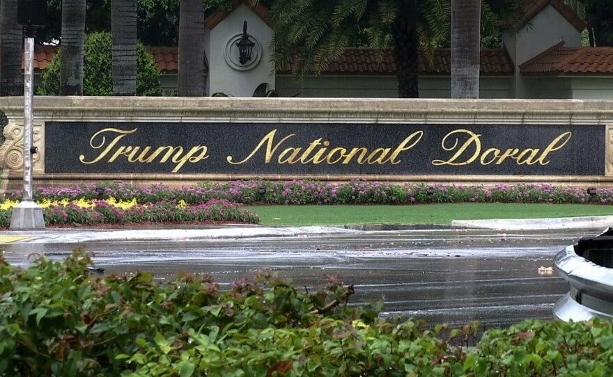 On Saturday, President Trump abandoned his plan to host the next G-7 summit at his golf resort in Doral, Fla.