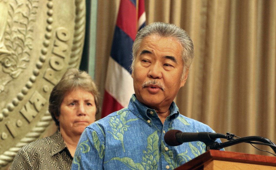 Hawaii Gov. David Ige said Tuesday he had rescinded an emergency proclamation put in place to deal with telescope protesters who are blocking the access road to the summit of Mauna Kea.