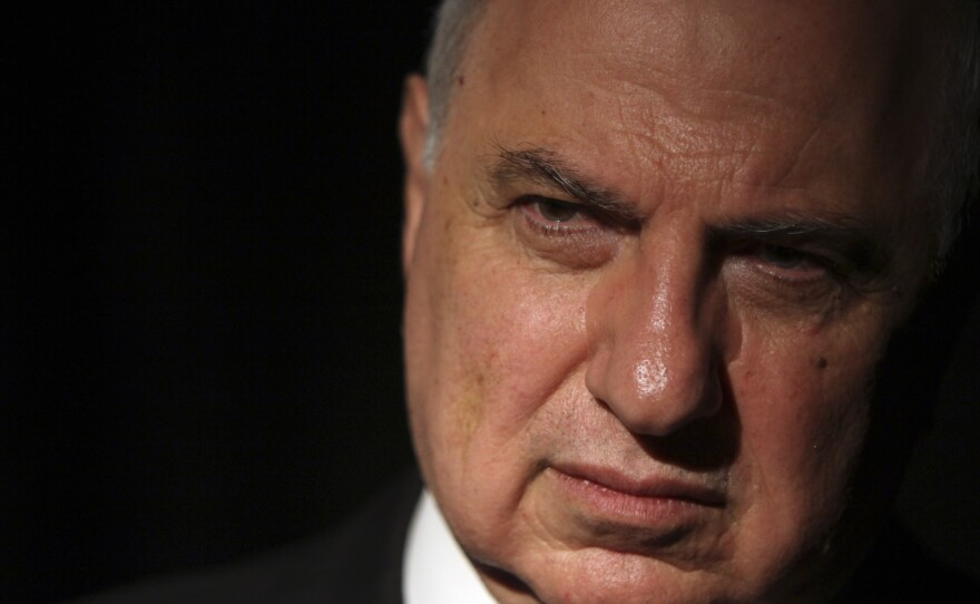 Ahmed Chalabi in Baghdad, Iraq, May 5, 2010.