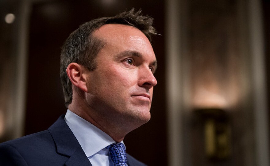Eric Fanning testifies during the Senate Armed Services Committee hearing on his nomination to be secretary of the Army in January. His nomination was confirmed by the Senate Tuesday.
