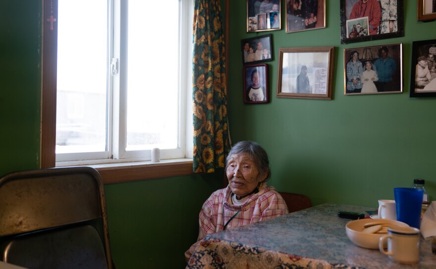 Lizzie Chimiugak Nenguryarr, an elder of Toksook Bay who recently celebrated what she considered to be at least her 90th birthday, was the first person counted for the 2020 census.