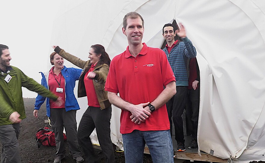 After 365 days, the longest mission in project history, six crew members exited their Mars simulation habitat on slopes of Mauna Loa on the Big Island of Hawaii on Sunday. The crew lived in isolation in a geodesic dome set in a Mars-like environment as part of the University of Hawaii at Manoa's fourth Hawaii Space Exploration Analog and Simulation, or HI-SEAS, project.