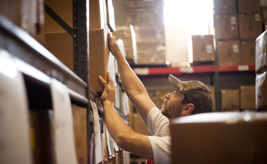 Economists use the phrase "full employment" to mean the number of people seeking jobs is roughly in balance with the number of openings.