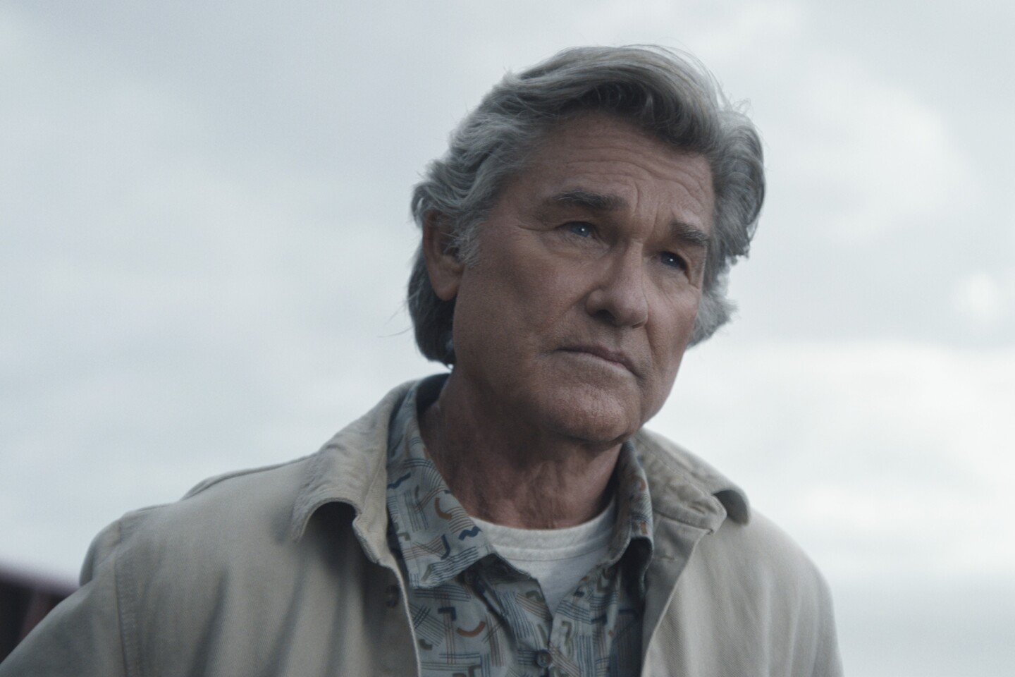 Kurt Russell plays Lee Shaw in the present day in "Monarch: Legacy of Monsters." (2023)