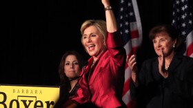 U.S. Sen. Barbara Boxer (D-CA) attends a post election party November 2, 2010 in Hollywood, California.