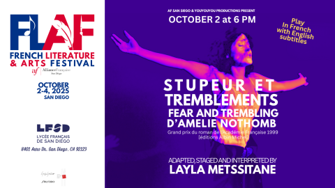 French Literature and Arts Festival - Theater Night: 'Stupeur et tremblements'